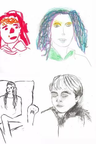 乔治王子为妈妈凯特·米德尔顿画了一幅可爱的肖像,粉丝们都很敬畏