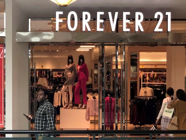 快时尚巨头Forever 21再次申请破产