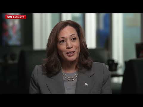 卡玛拉·哈里斯在历史性的CNN采访中,面对重大转变的挑战,她做出了挑衅的回应